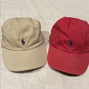Polo hat lot . 2 hats
